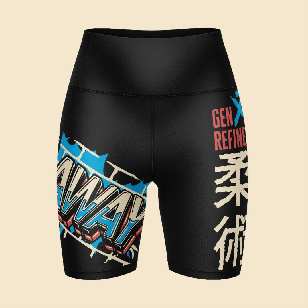 Women's Roll Away - Jiu Jitsu Compression Shorts GenXRefined