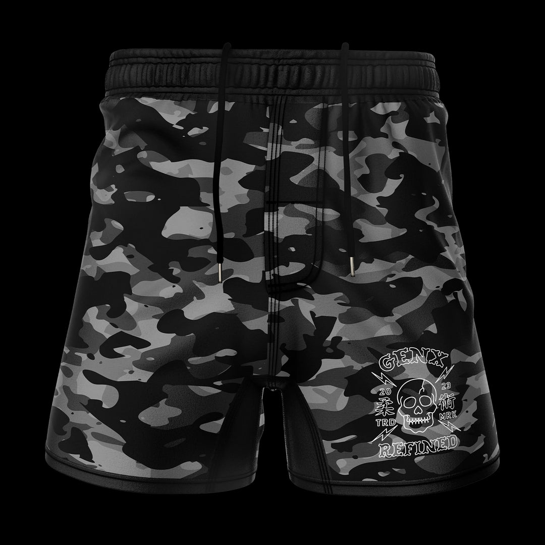 Stealth Shadow - Elastic Waist Shorts GenXRefined