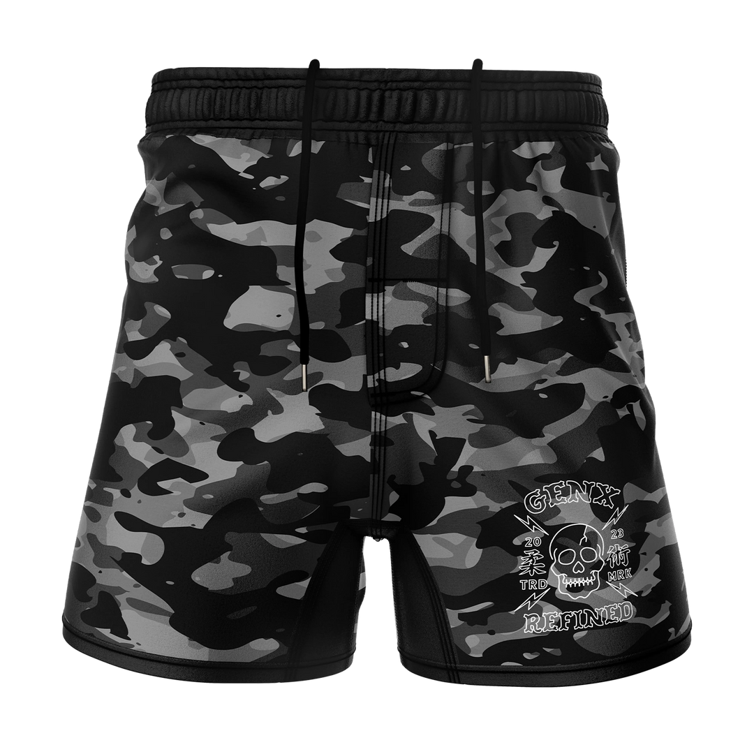 Stealth Shadow - Elastic Waist Shorts GenXRefined