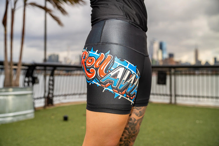 Women's Roll Away - Jiu Jitsu Compression Shorts GenXRefined