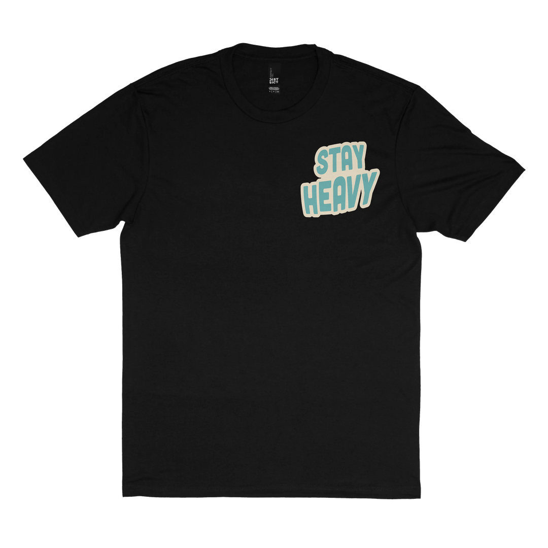 Stay Heavy 'Til the Tombstone Drops - Tri Blend T-Shirt GenXRefined